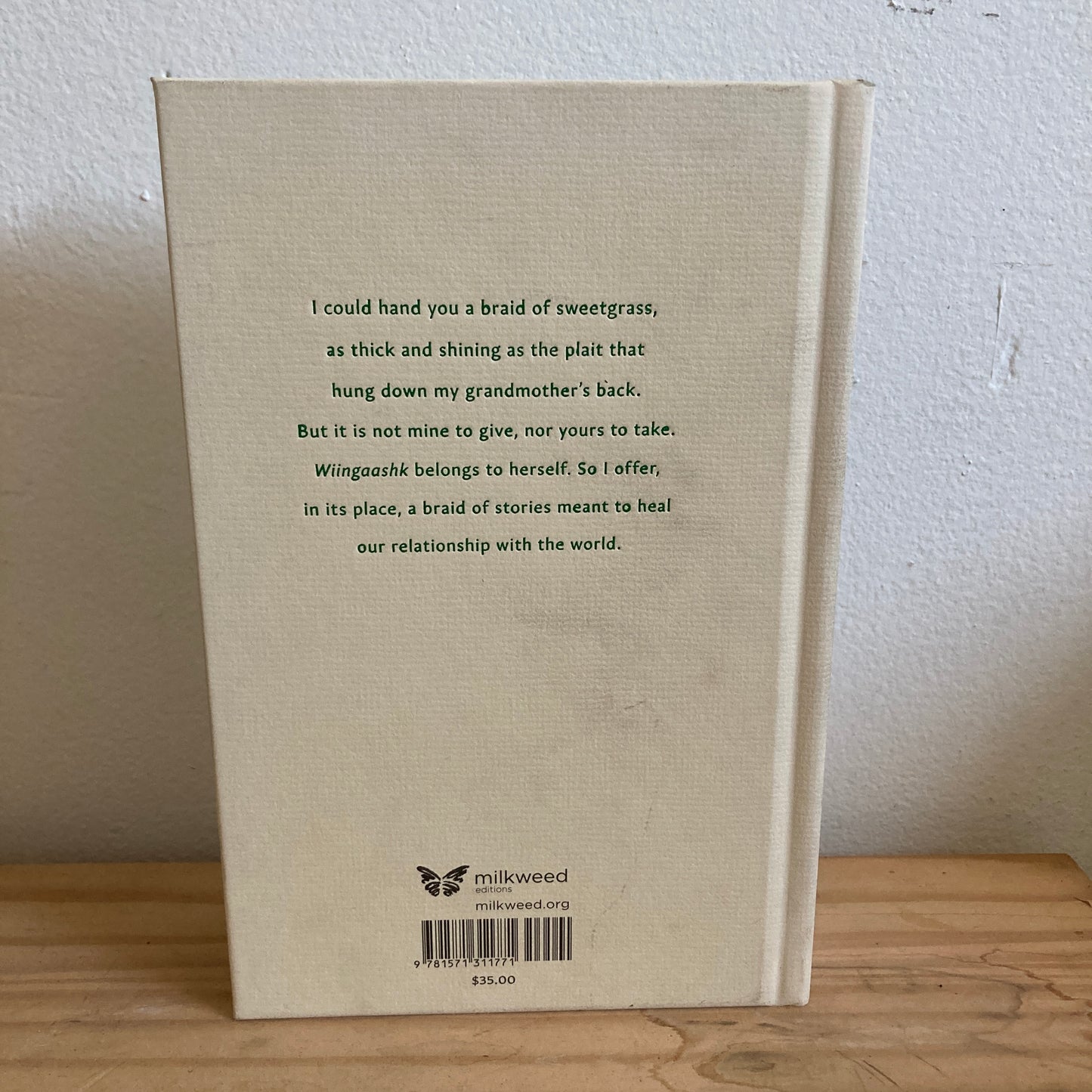 Braiding Sweetgrass - Robin Wall Kimmerer