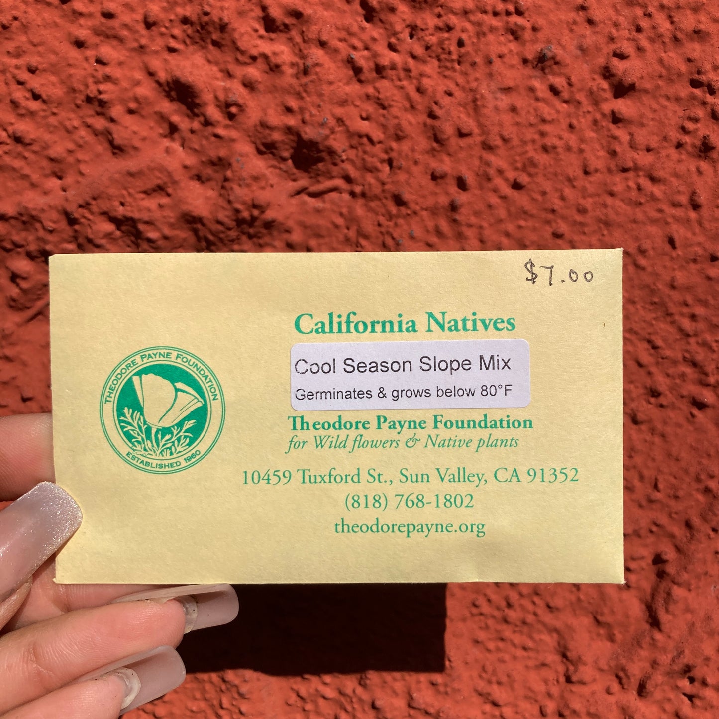 Cool Season Slope Mix - Theodore Payne Foundation