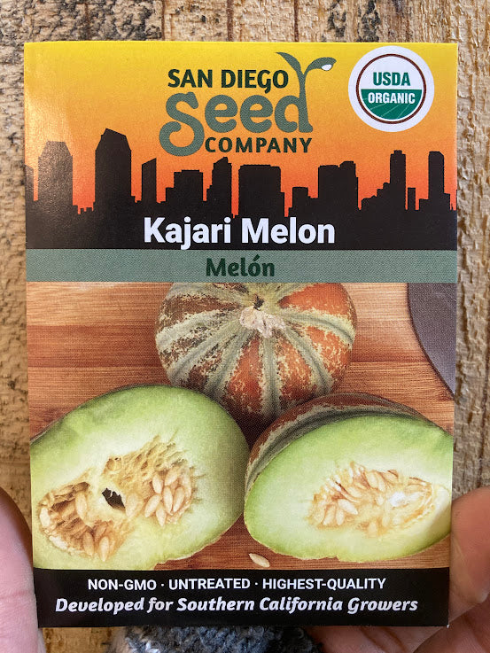 Melon, Kajari - Organic - San Diego Seed Company