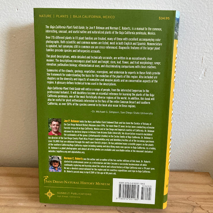 Baja California Plant Field Guide - Jon P. Rebman and Norman C. Roberts