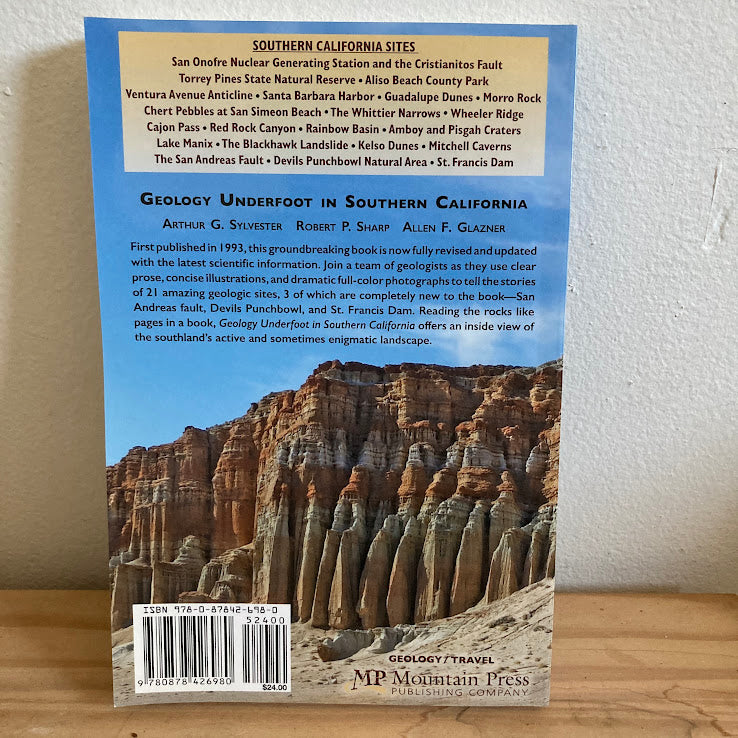Geology Underfoot In Southern California Second Edition - Arthur G. Sylvester, Robert P. Sharp, Allen F. Glazner