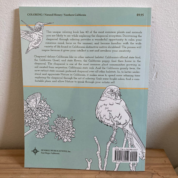 Coloring Nature in the California Chaparral - Richard W. Halsey