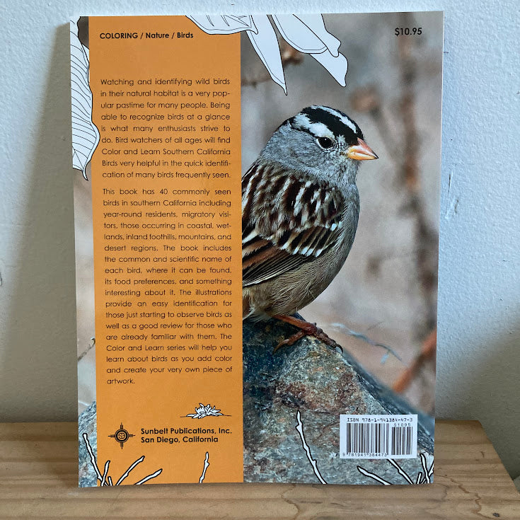 Coloring Southern California Birds - Wendy Esterly