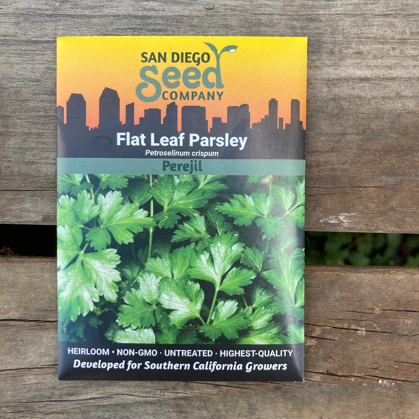 Parsley, Italian Flat Leaf - San Diego Seed Company