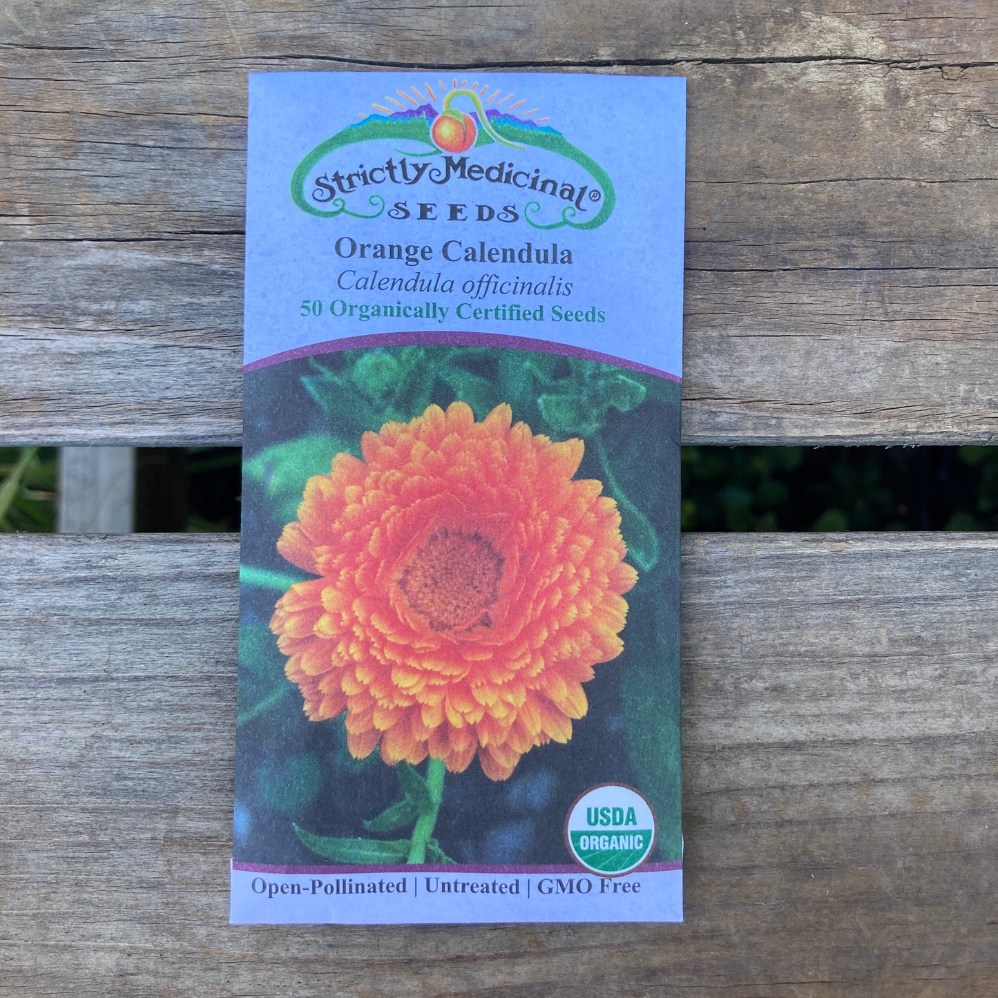 Orange Calendula (Calendula officinalis) - Organic - Strictly Medicinal Seeds