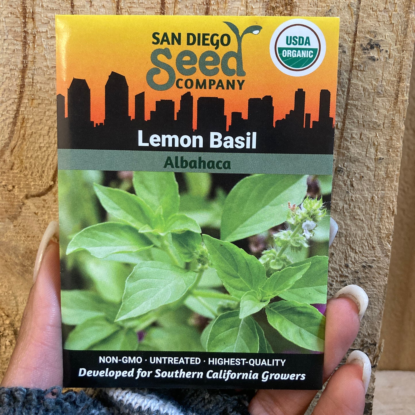 Basil, Lemon - San Diego Seed Company