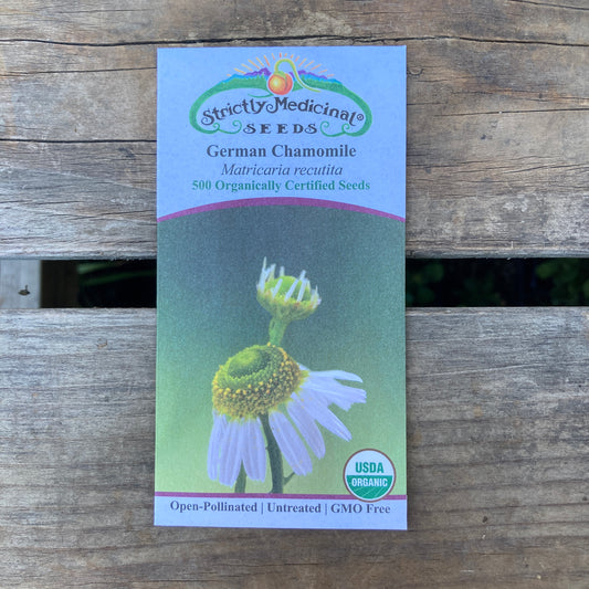 German Chamomile (Matricaria recutita) - Organic - Strictly Medicinal Seeds
