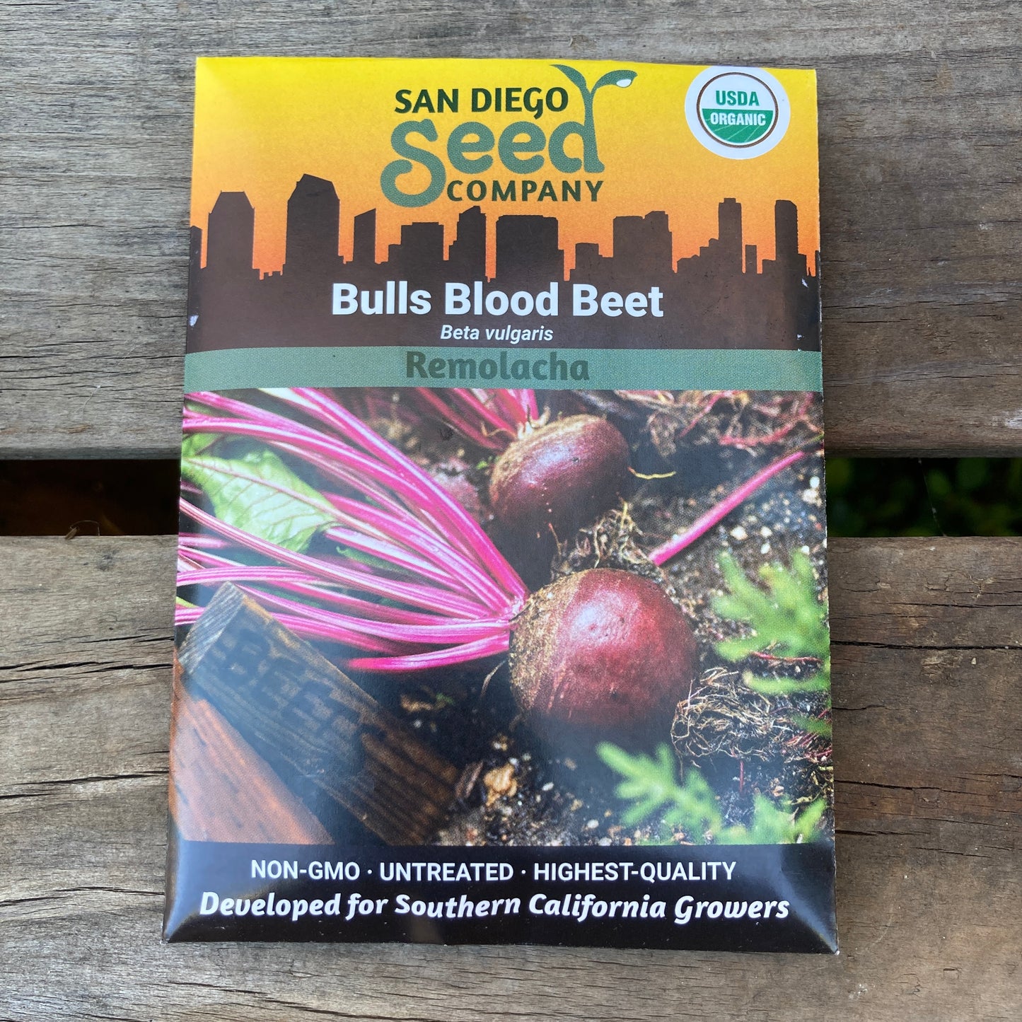 Beet, Bulls Blood - Organic - San Diego Seed Company