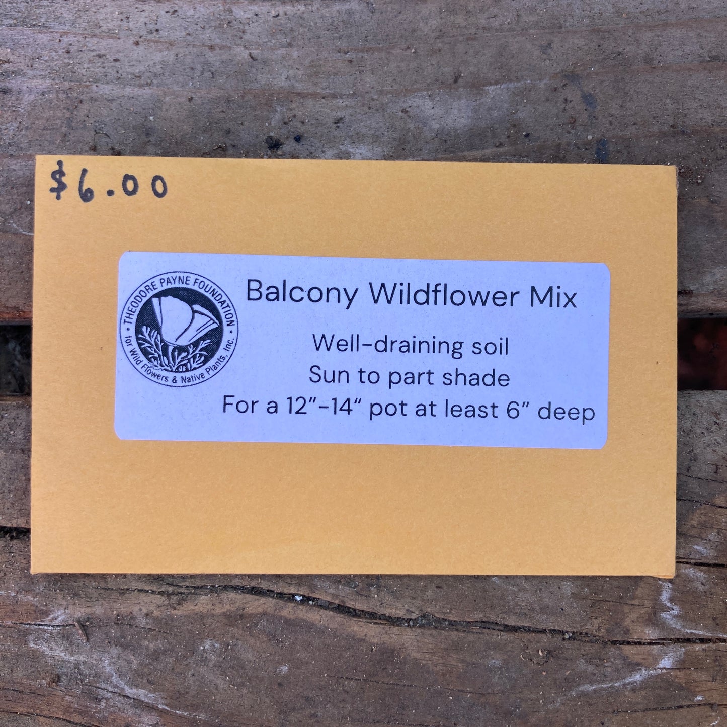Balcony Wildflower Mix - Theodore Payne Foundation