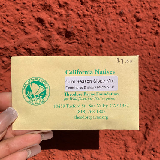 Cool Season Slope Mix - Theodore Payne Foundation