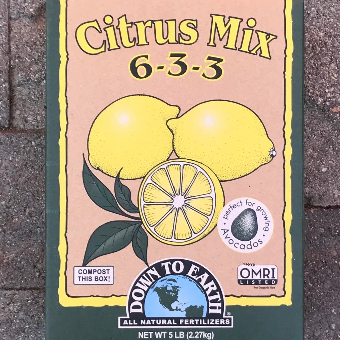 Citrus Mix - Down to Earth - 5 Lb Box