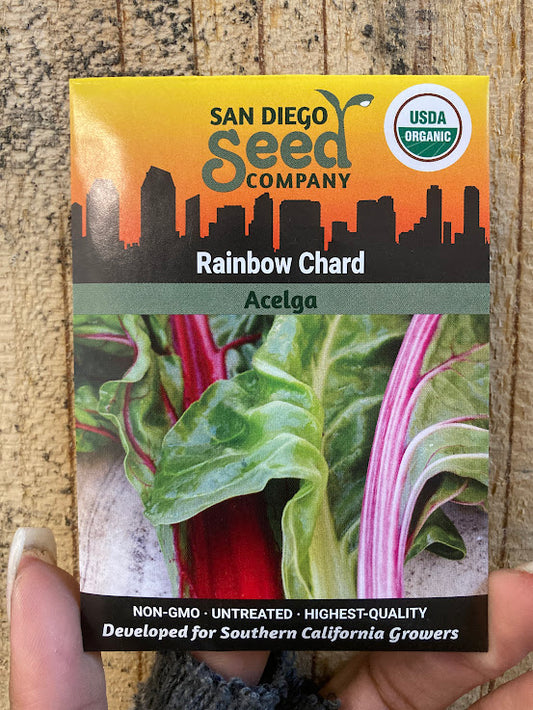 Chard, Rainbow  - San Diego Seed Company