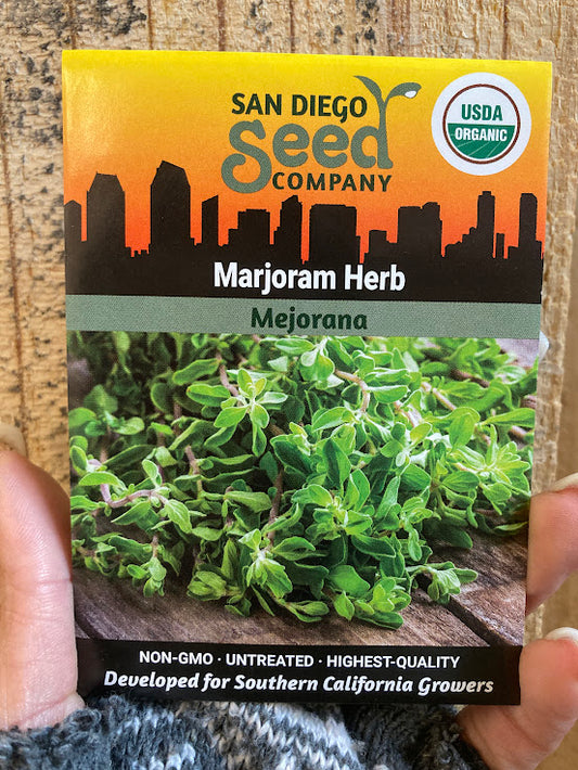 Herb, Marjoram - San Diego Seed Company