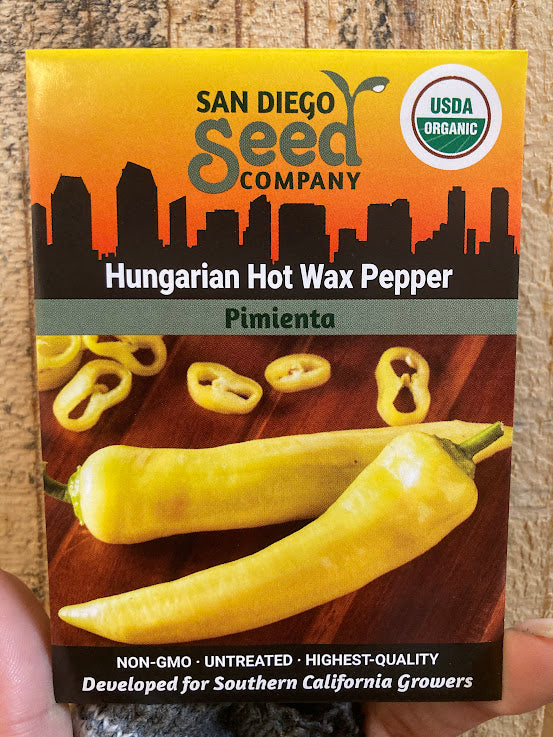 Pepper, Hungarian Hot Wax - San Diego Seed Company