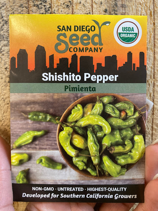 Pepper, Shishito - San Diego Seed Company