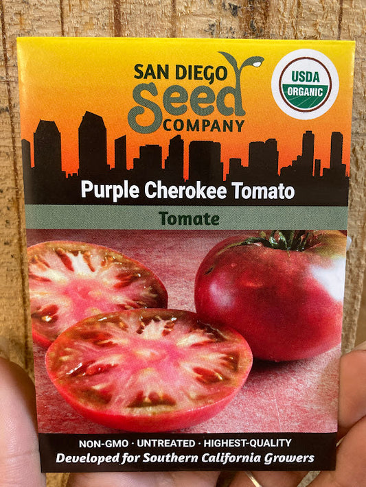 Tomato, Purple Cherokee - San Diego Seed Company