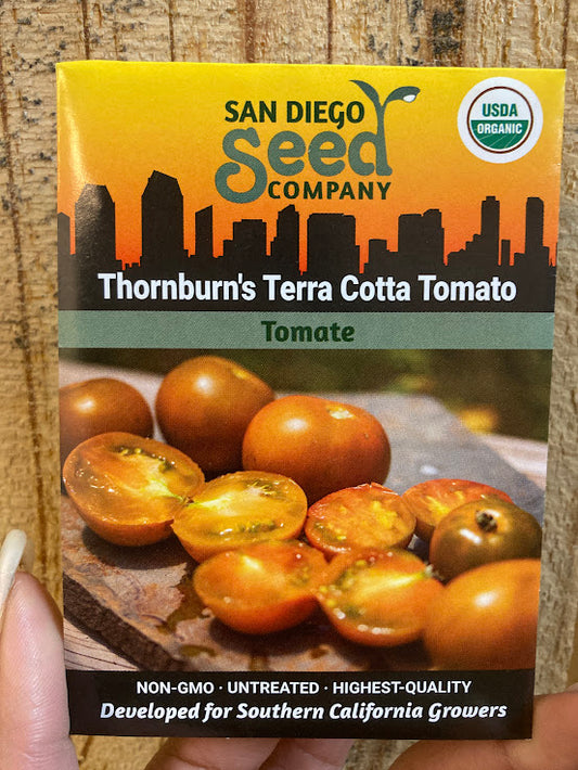 Tomato, Thornburns Terra Cotta - San Diego Seed Company