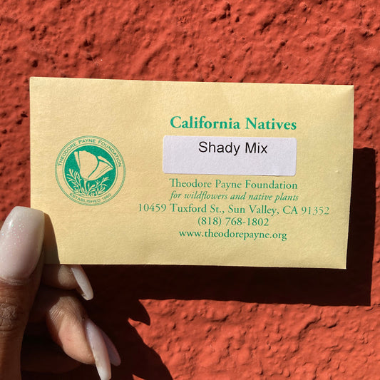 Shady Mixture - California Native Wildflower Seeds - Theodore Payne Foundation