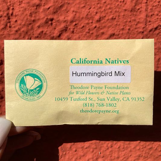 Hummingbird Mixture - California Native Wildflower Seeds - Theodore Payne Foundation