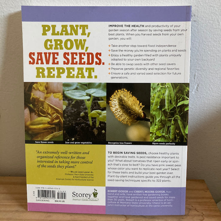 The Complete Guide to Saving Seeds - Robert Gough and Cheryl Moore-Gough