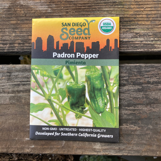 Pepper, Padron - Organic - San Diego Seed Company