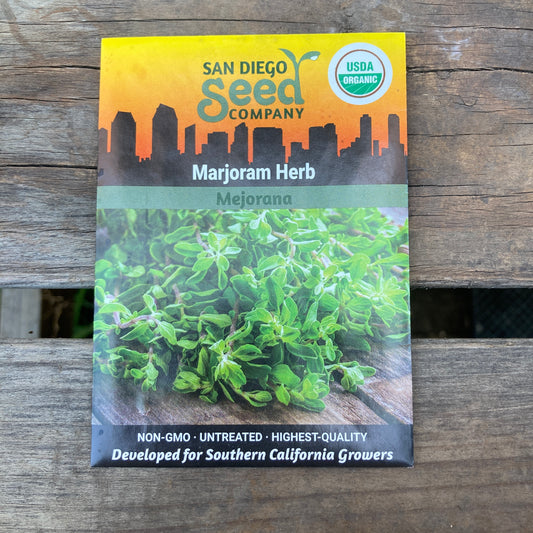 Marjoram - Organic - San Diego Seed Company